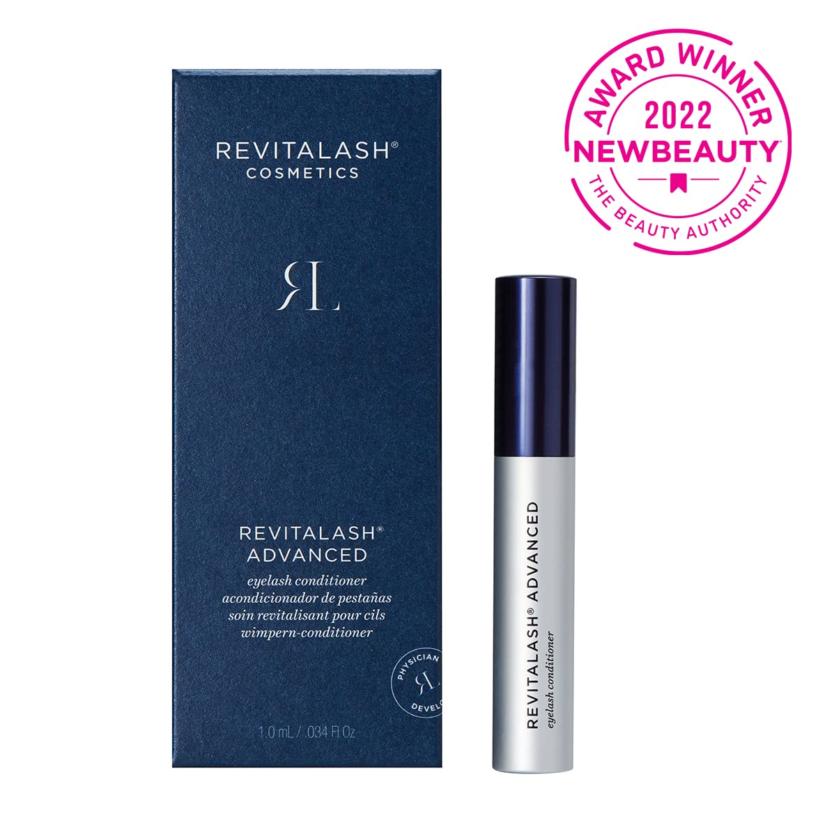 RevitaLash Cosmetics, RevitaLash Advanced Eyelash Conditioner, Lash Enhancing Serum, Physician Developed & Cruelty-Free