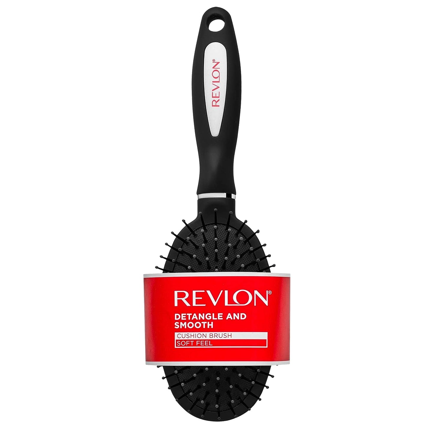 REVLON Detangle & Smooth Black Cushion Hair Brush