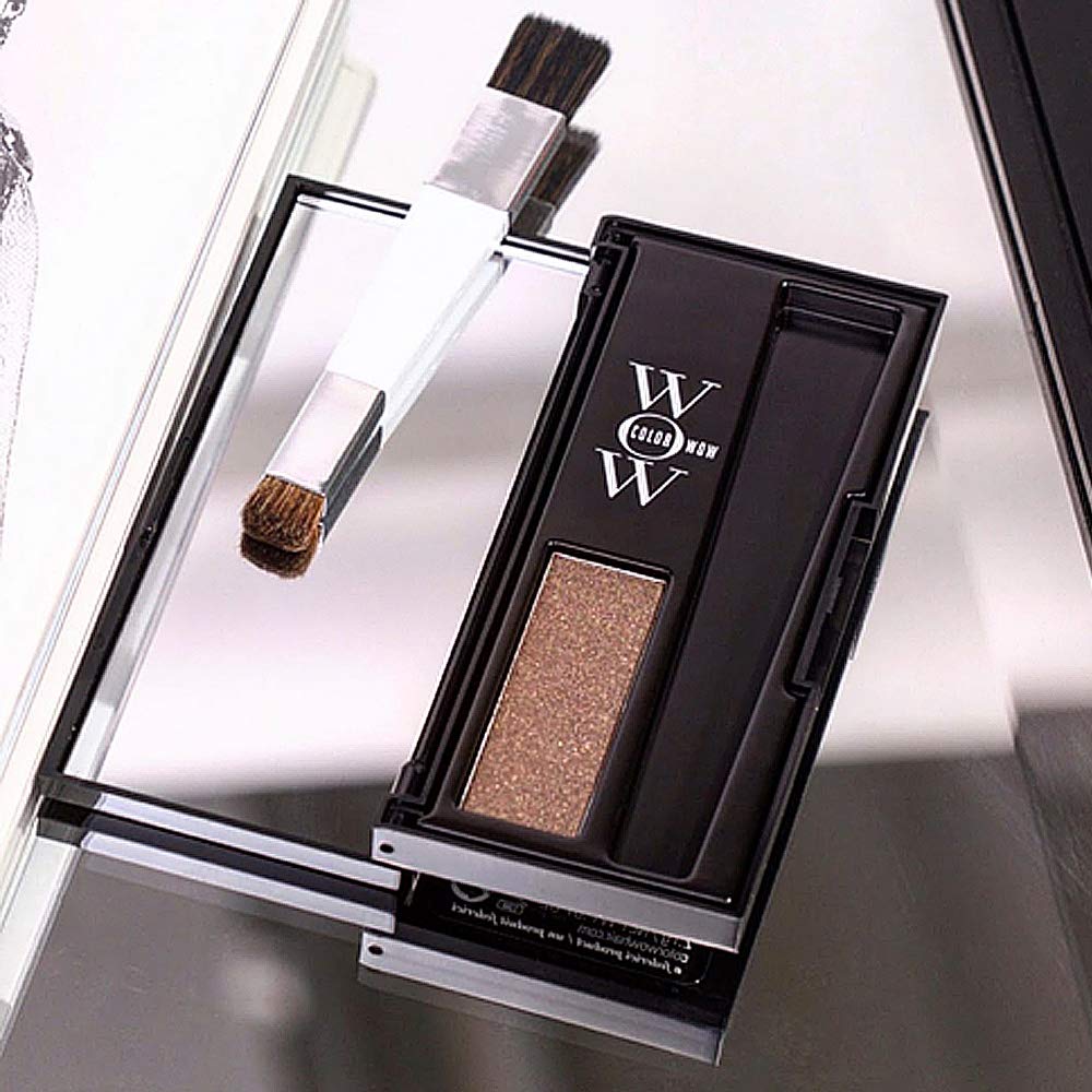 COLOR WOW Root Cover Up – Instantly cover greys + touch up highlights, create thicker-looking hairlines, water-resistant, sweat-resistant root concealer- No mess multi-award-winning root touch up