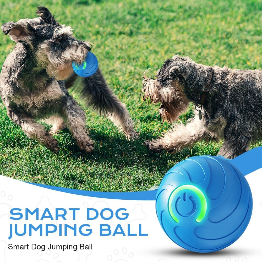 Vibrating Dog Ball, Moving Dog Ball, Shaky Ball Toy for Dogs, Interactive Bouncing Ball for Dog, Automatic Moving Dog Toy Ball, Shaking Dog Ball for Small Medium Large Dogs