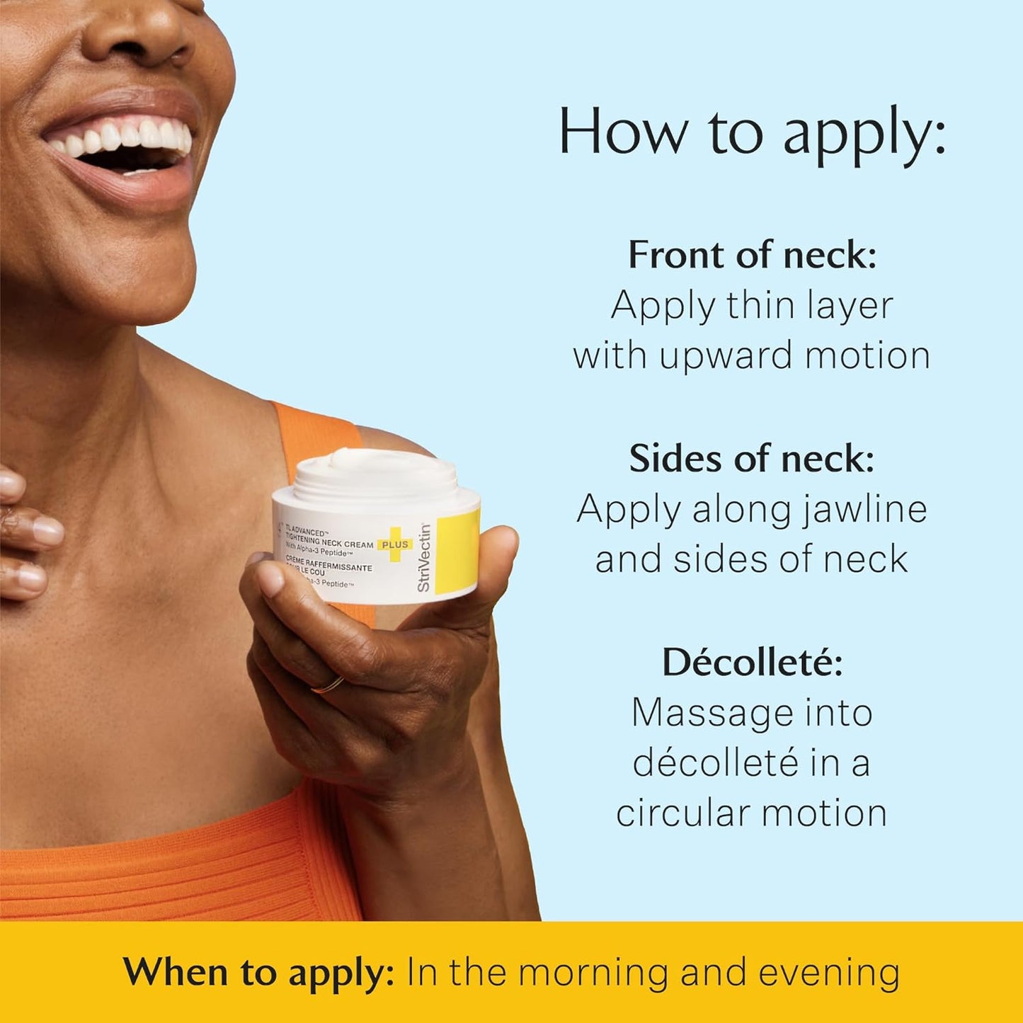 StriVectin Tighten & Lift Advanced Neck Cream PLUS with Alpha-3 Peptides™ for Neck & Décolleté