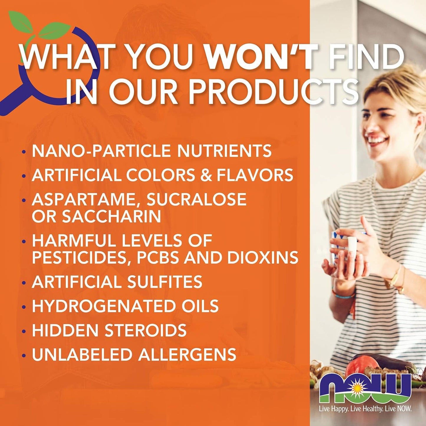 NOW Foods Psyllium Husks, Whole, 24 oz.