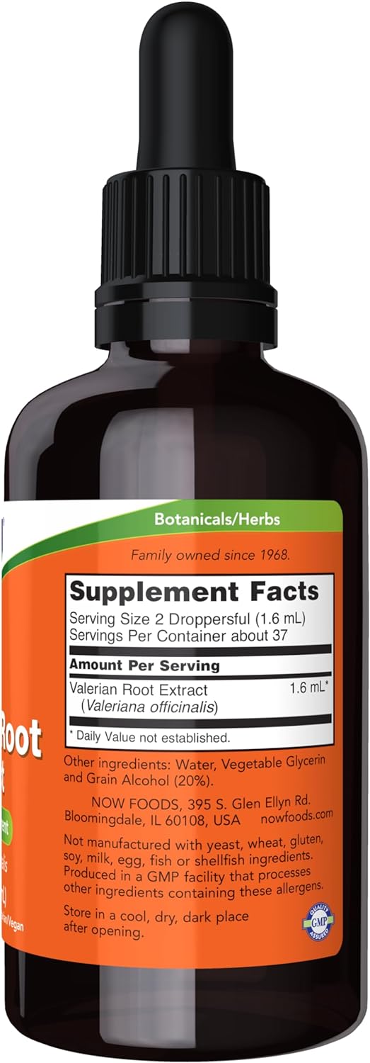 NOW Foods Valerian Root Extract, 2 fl. oz.