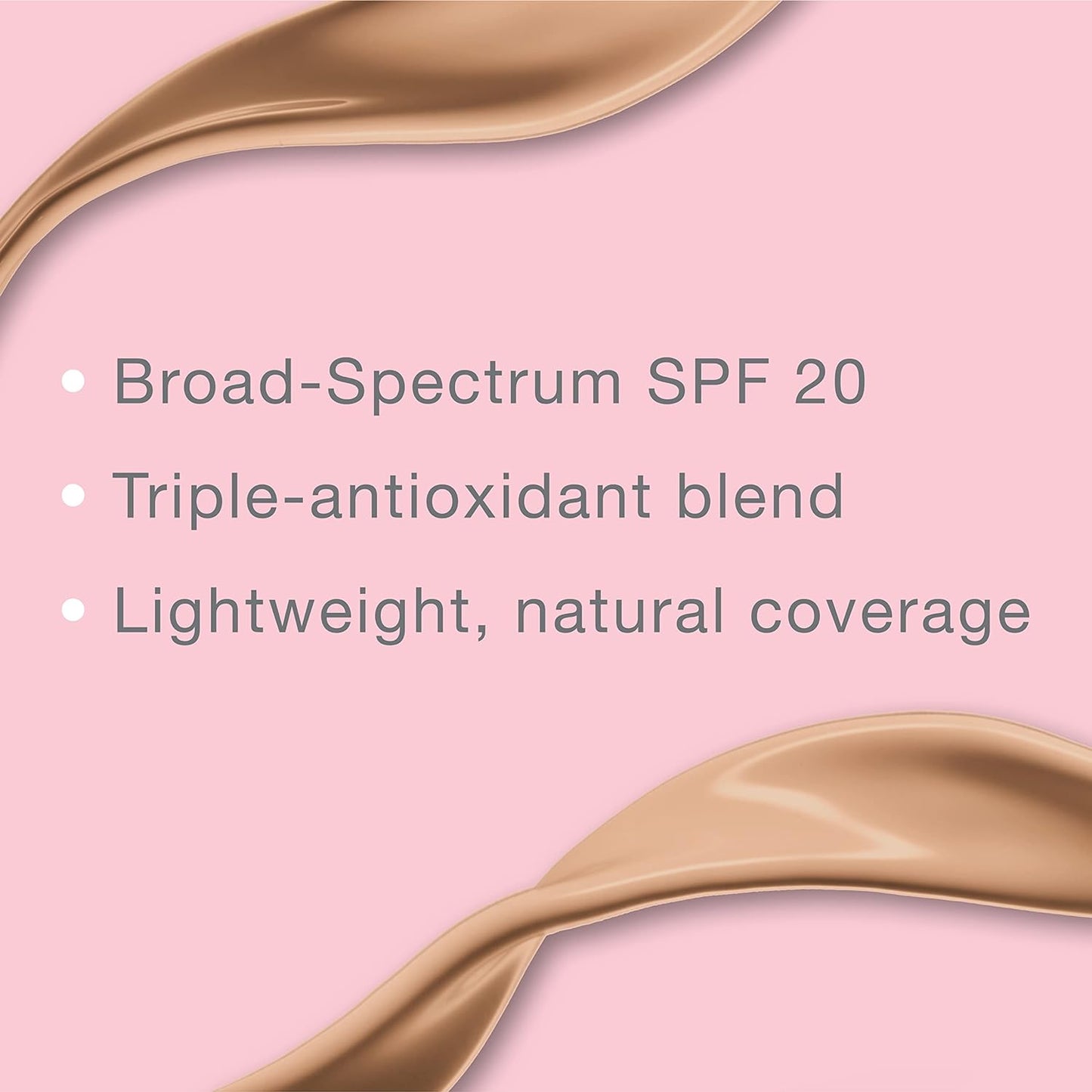 Neutrogena Healthy Skin Liquid Makeup Foundation, Broad Spectrum SPF 20 Sunscreen, Lightweight & Flawless Coverage Foundation with Antioxidant Vitamin E & Feverfew, Classic Ivory, 1 fl. oz