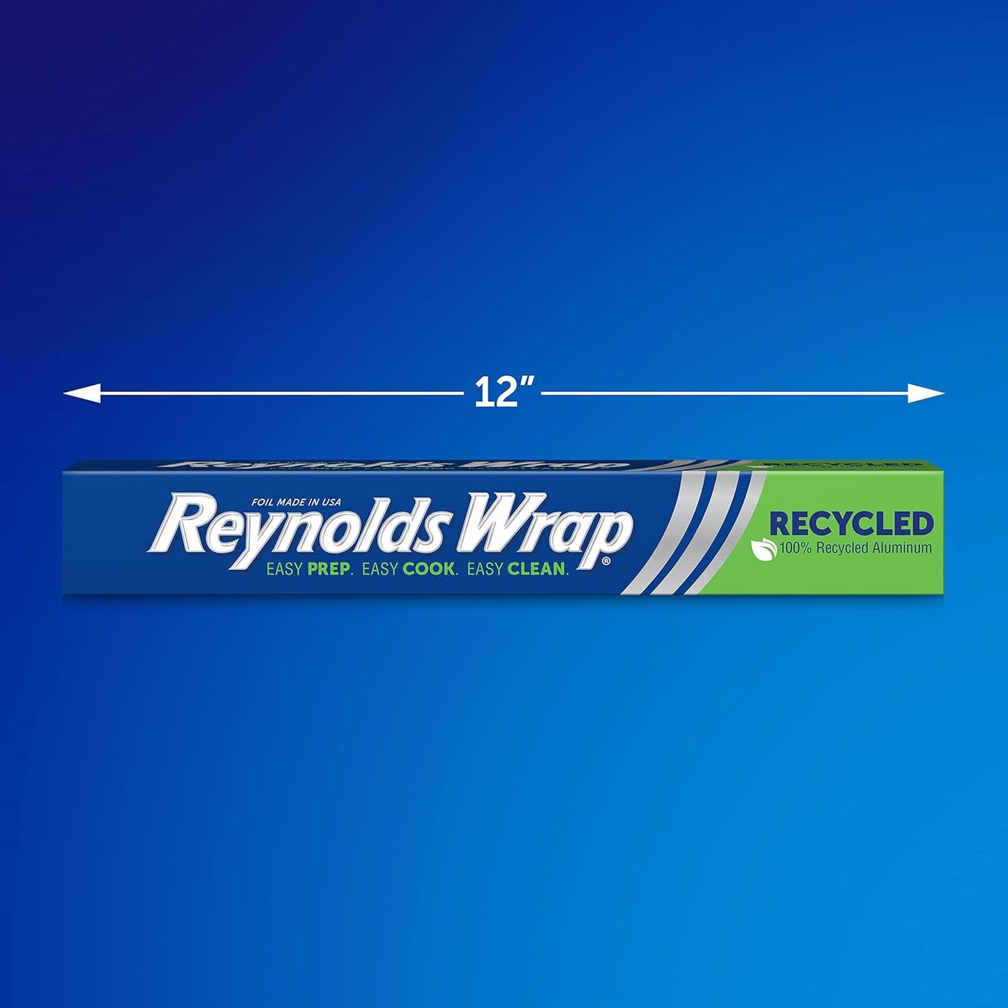 Reynolds Wrap Recycled Aluminum Foil, 200 Square Foot Roll