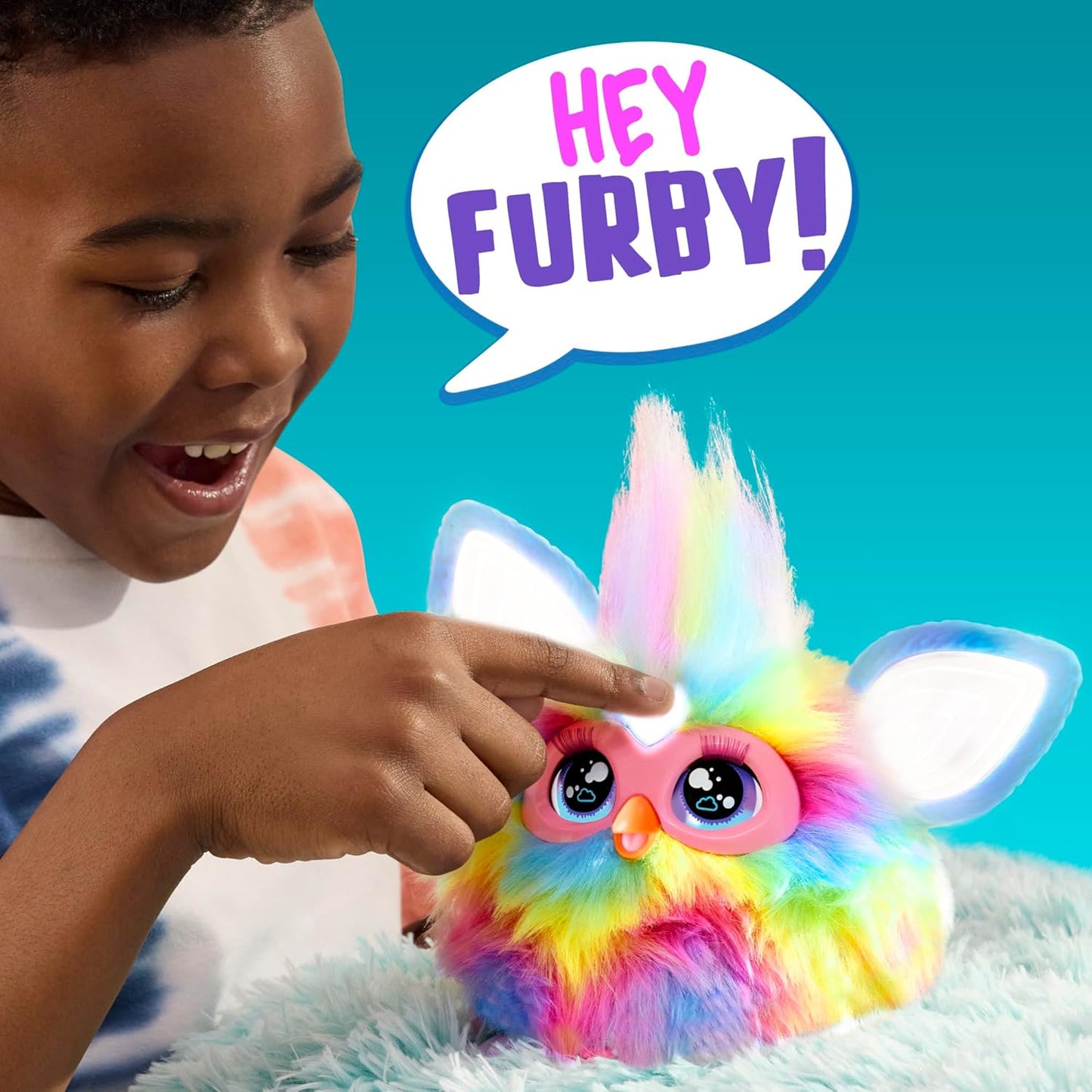 Furby, 15 Fashion Accessories, Interactive Plush Toys for 6 Year Old Girls & Boys & Up, Voice Activated Animatronic