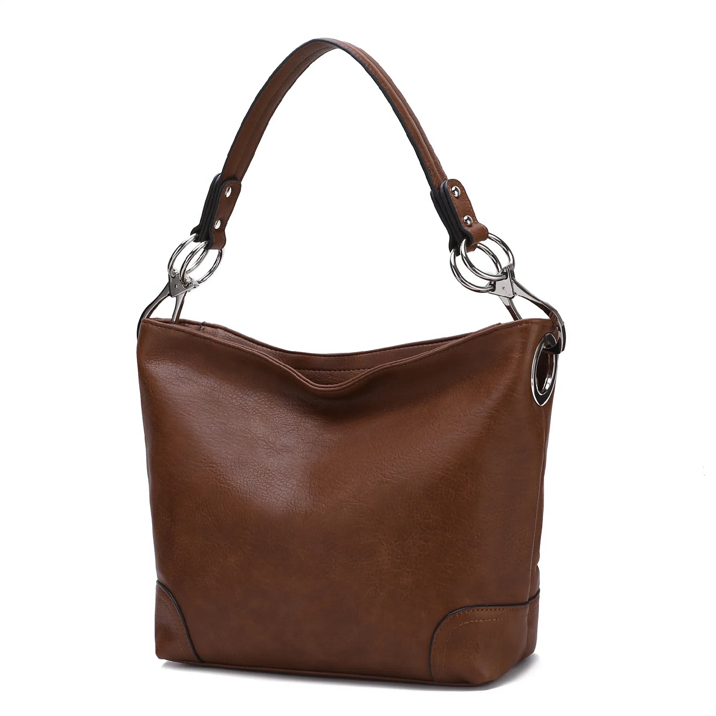 MKF Collection Emily Soft Vegan Leather Hobo Bag by Mia K