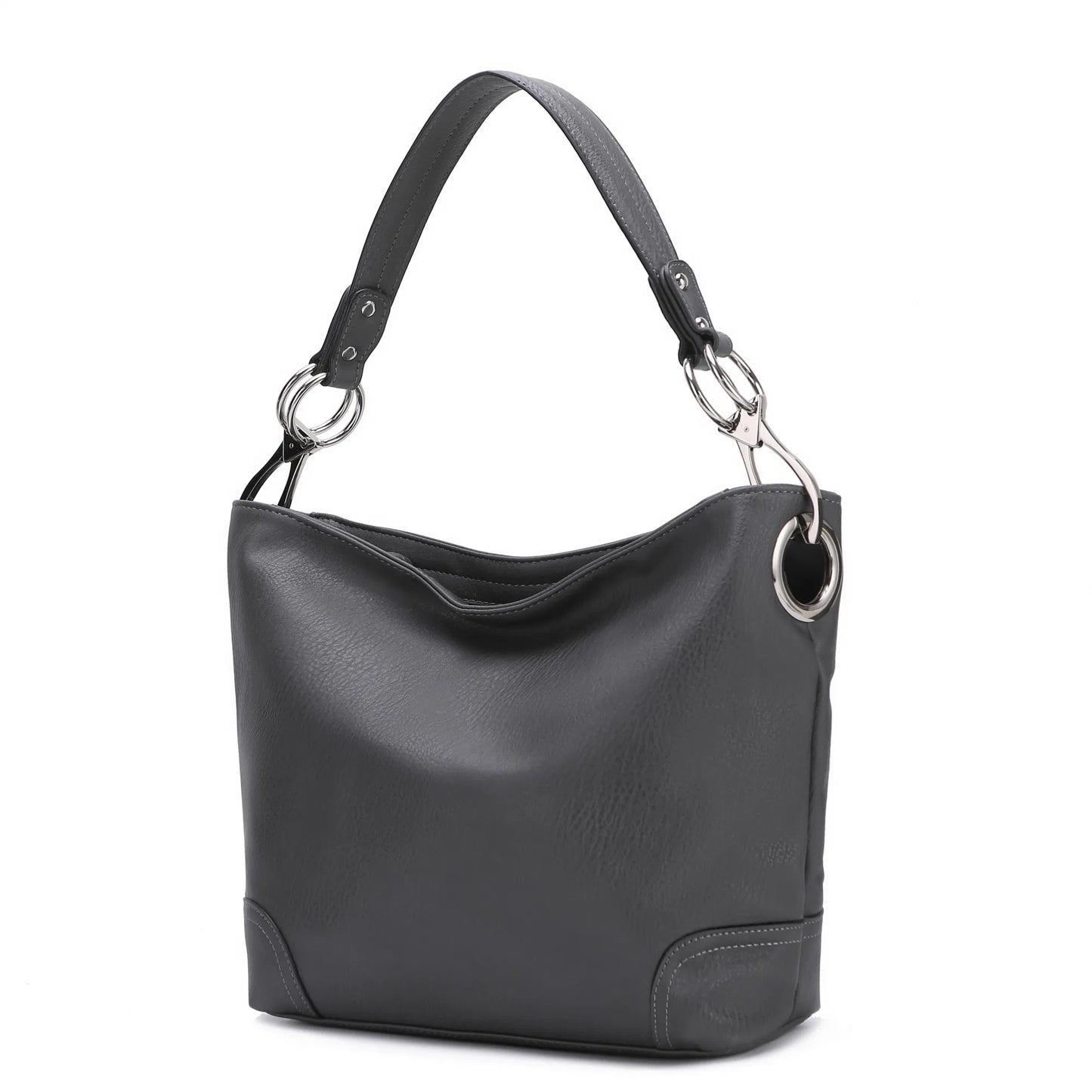 MKF Collection Emily Soft Vegan Leather Hobo Bag by Mia K