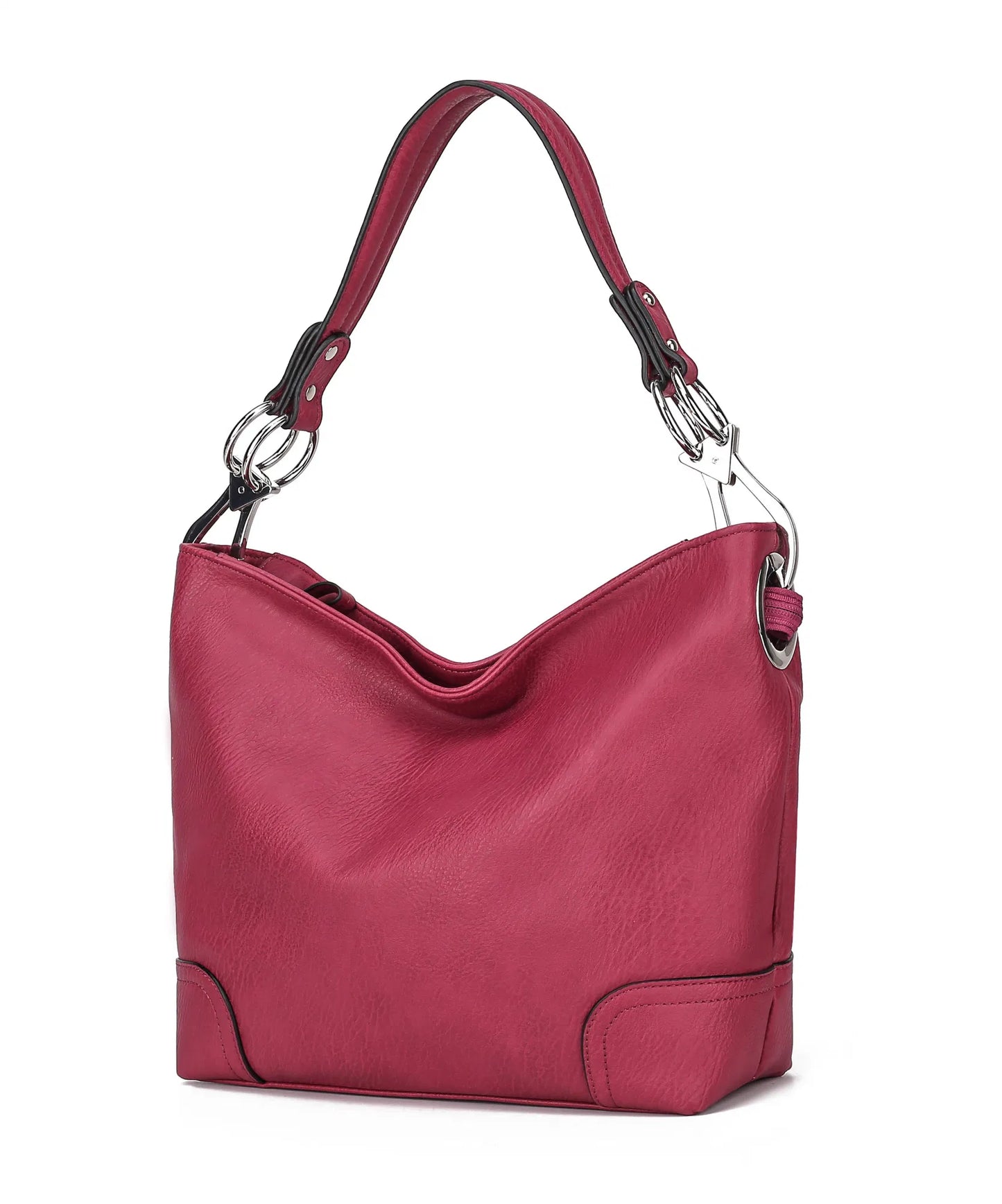 MKF Collection Emily Soft Vegan Leather Hobo Bag by Mia K