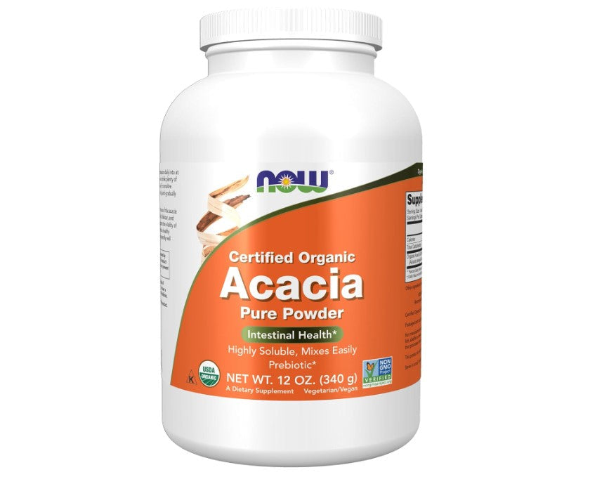 NOW Foods Acacia Organic Powder, 12 oz.