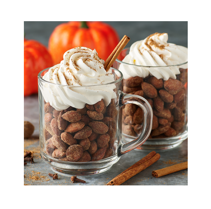 PLANTERS Fall Edition Pumpkin Spice Almonds, 15.25 oz Canister