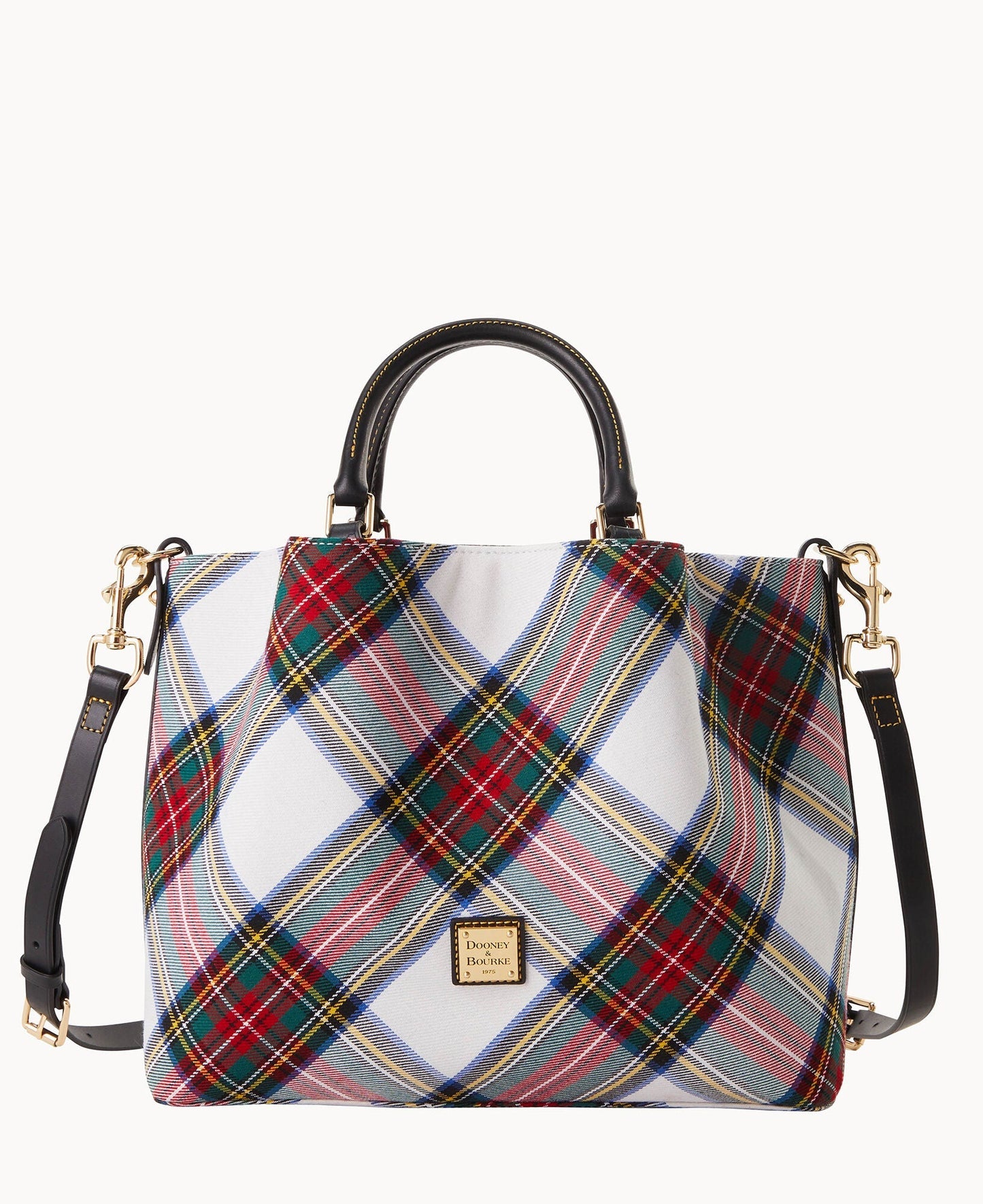 Dooney & Bourke Tartan Large Barlow Bag