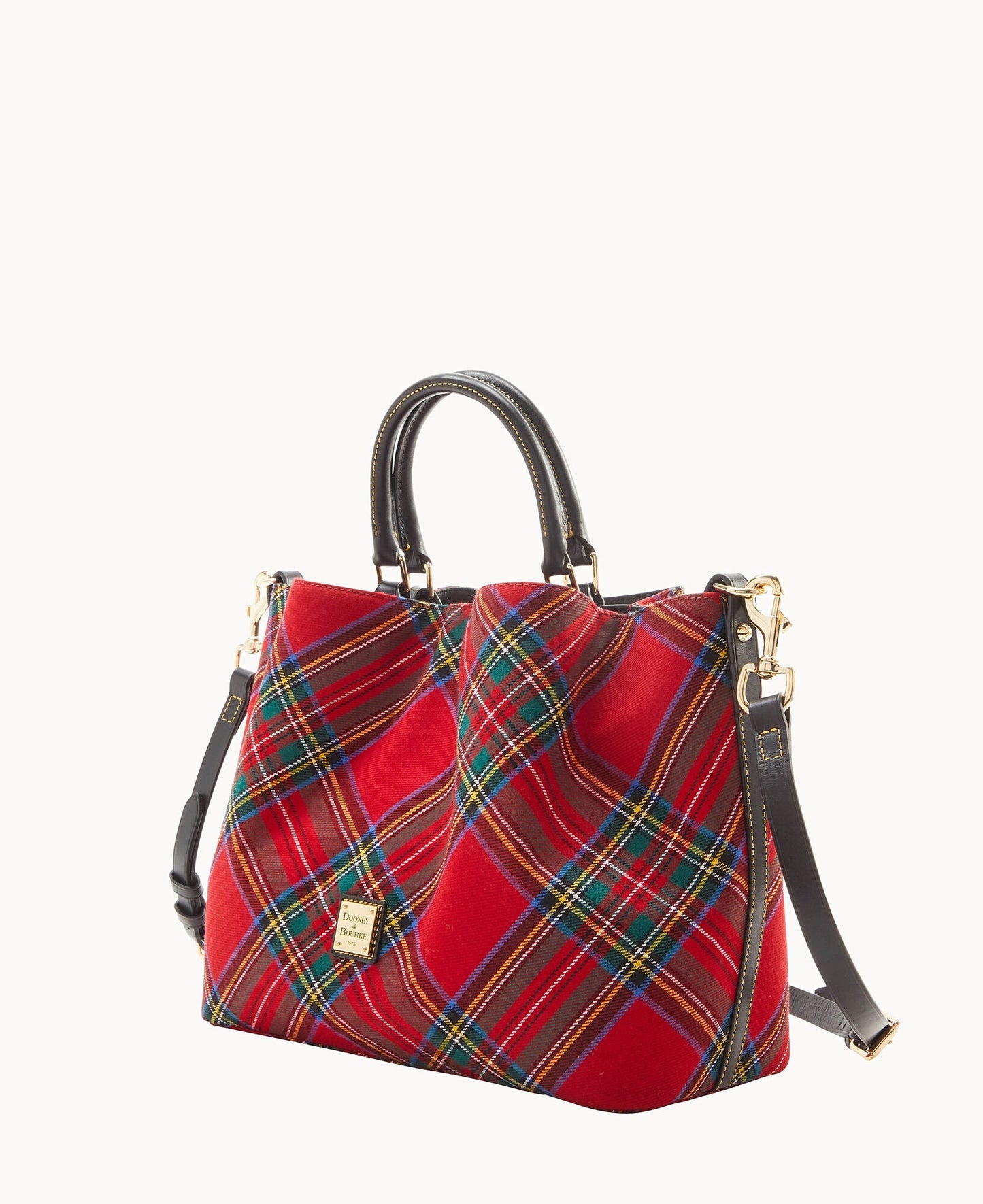 Dooney & Bourke Tartan Large Barlow Bag