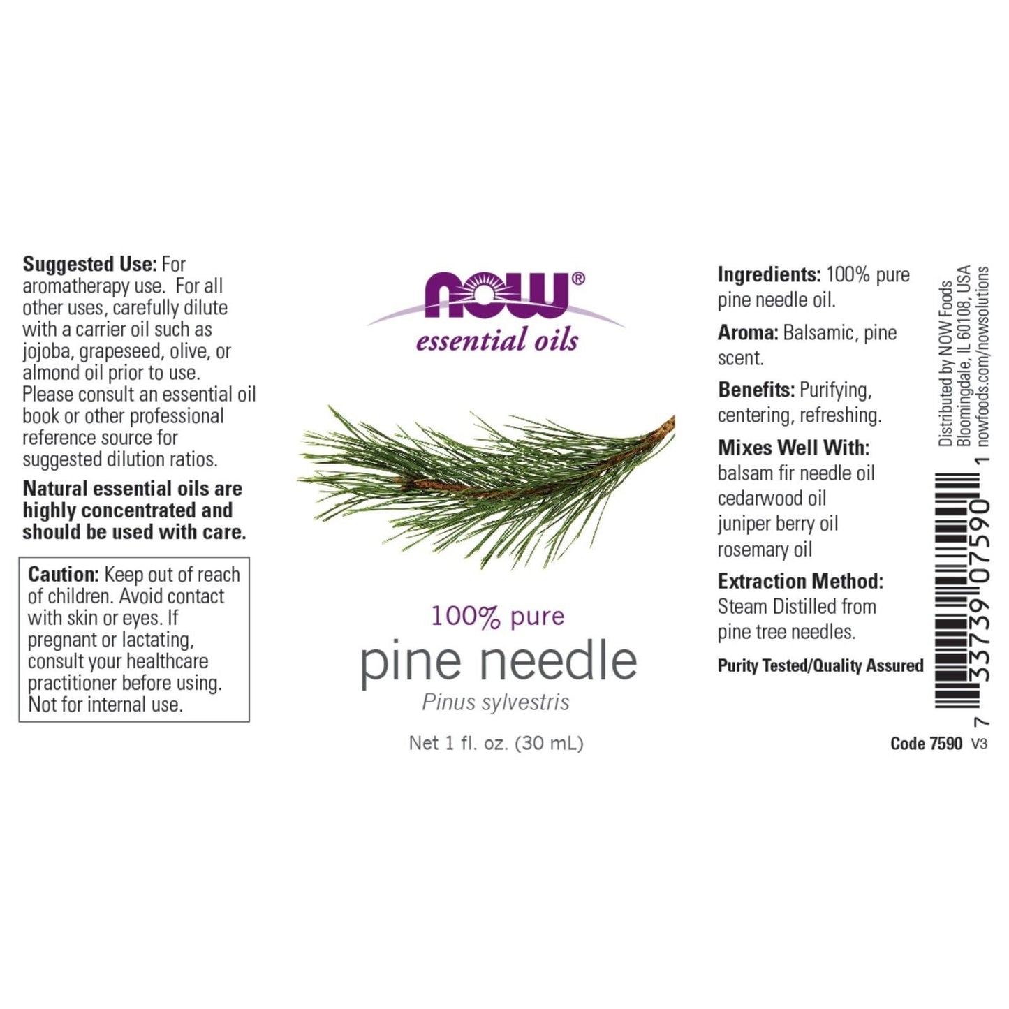 NOW Foods Pine Needle Oil, 1 fl. oz.