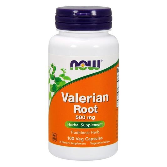 NOW Foods Valerian Root, 500 mg, 100 Veg Capsules